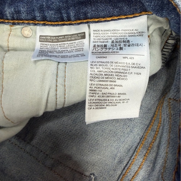 Levi’s 510 Skinny Jeans 30x34 Medium Wash Stretch Denim - Picture 7 of 9